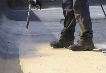 coating systems over Kitchener spray foam roof systems